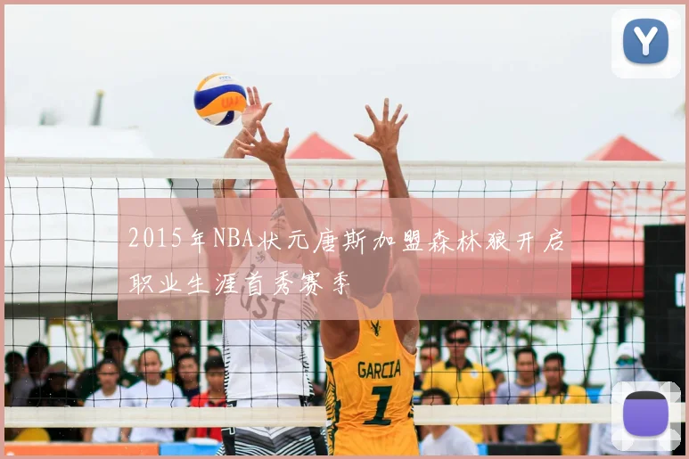 2015年NBA状元唐斯加盟森林狼开启职业生涯首秀赛季